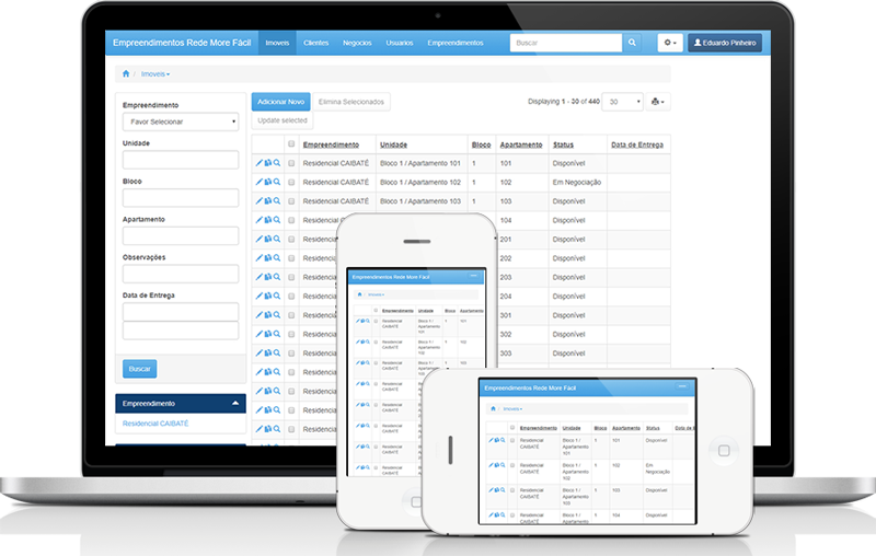 Plataforma Intermercados, para integração entre sistemas locais, site de e-commerce, e marketplaces